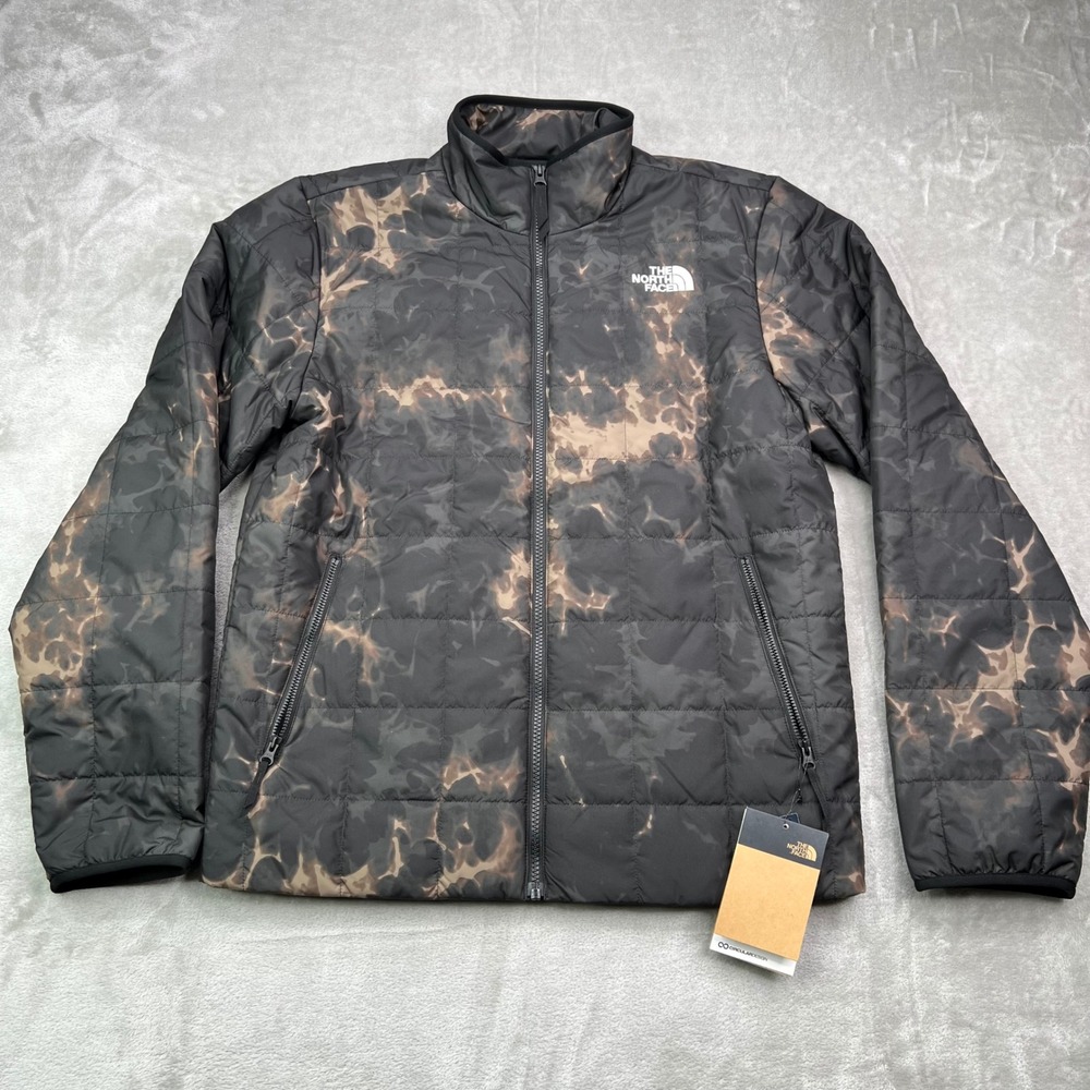 The North Face Junction Insulated Jacket Mens Small Black‎ Light Tie Dye Puffer